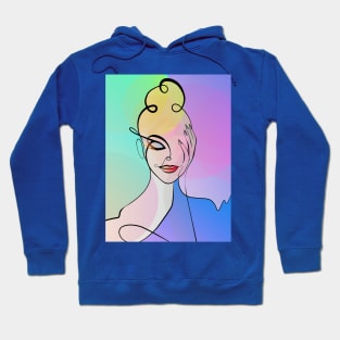 Woman Pop Art - Colorful Comic Art Hoodie